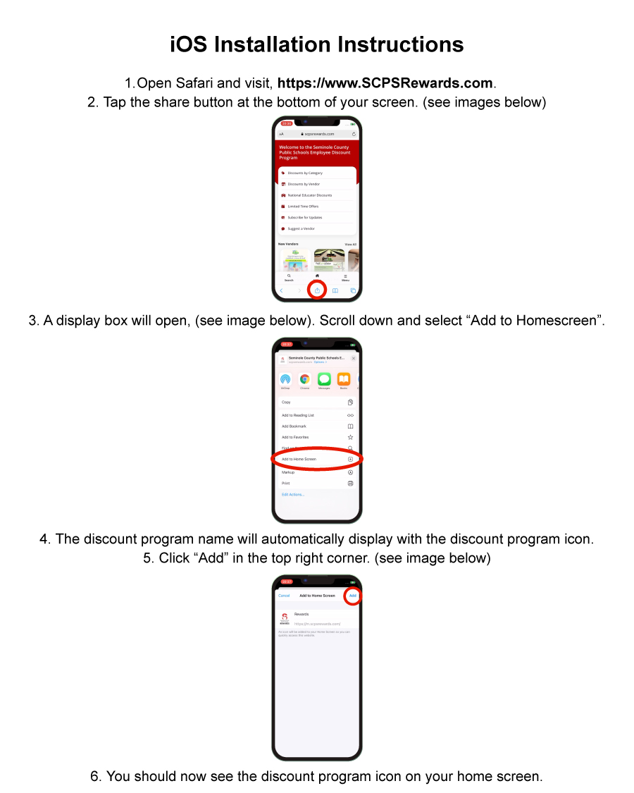 iOS Installation Instructions